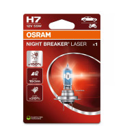 BEC OSRAM NIGHT BREAKER LASER NEXT GENERATION H7 12V 55W PX26D БЛИСТЕР  64210NL1BL