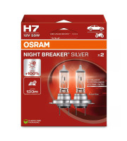BEC OSRAM NIGHT BREAKER SILVER H7 12V 55W PX26D КОМПЛЕКТ 2 БР.  64210NBS2HB