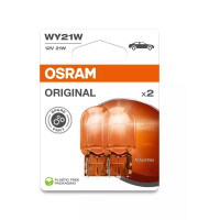 КРУШКА OSRAM ORIGINAL WY21W | 12V - 25W - LX3X16D - КОМПЛЕКТ 2 БР  75042BL