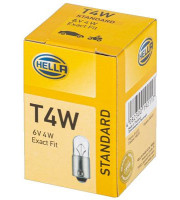 КРУШКА HELLA EXACTFITT4W 6V 4V BA9S  8GP002067061