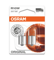 ОРИГИНАЛНА КРУШКА OSRAM R10W 24V 10W BA15S ● КОМПЛЕКТ 2 БР.  563702B
