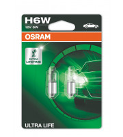 КРУШКА OSRAM ULTRA LIFE H6W 12V 6W BAX9S  64132ULT
