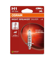 BEC OSRAM NIGHT BREAKER SILVER H1 12V 55W P14, 5S БЛИСТЕР  64150NBS1BL