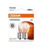 ОРИГИНАЛНА КРУШКА OSRAM P21W 12V 21W BA15S КОМПЛЕКТ 2 БР.  75062BL