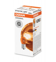 КРУШКА OSRAM ОРИГИНАЛНА PY21W 12V 21W BAU15S  7507