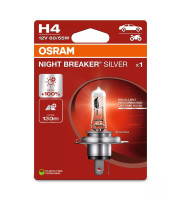 BEC OSRAM NIGHT BREAKER SILVER H4 12V 60/55W P43T БЛИСТЕР  64193NBS1BL