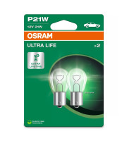 КРУШКА OSRAM ULTRA LIFE P21W 12V 21W BA15S  7506ULT2BL