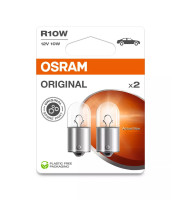ОРИГИНАЛНА КРУШКА OSRAM R10W 12V 10W BA15S КОМПЛЕКТ 2 БР.  50082BL