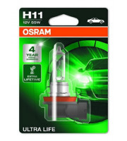 КРУШКА OSRAM ULTRA LIFE H11 12V 55W PGJ19-2  64211ULT01B