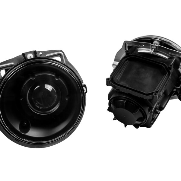 Комплект тунинг фарове за Mercedes G класа W463 1989-2006 с черна основа , ляв и десен