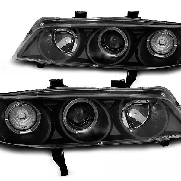 Комплект тунинг фарове за Honda Accord 1994-1997 USA с черна основа , ляв и десен