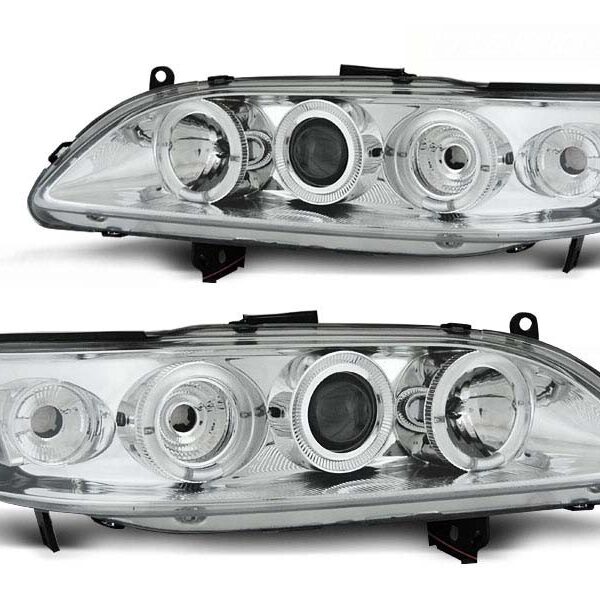 Комплект тунинг фарове за Honda Accord 1998-2002 USA с хром основа , ляв и десен