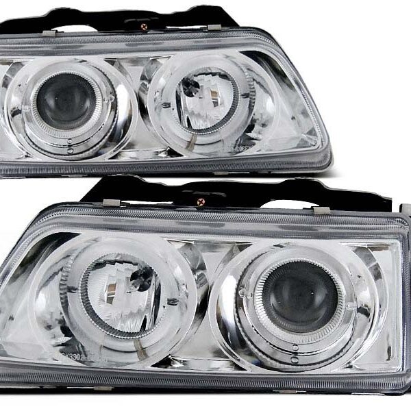 Комплект тунинг фарове за Honda CRX 1990-02.1992 с хром основа , ляв и десен