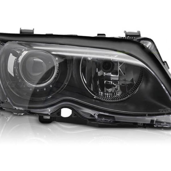 Десен ксенонов фар за BMW серия 3 E46 седан, комби 2001-2005 с черна основа