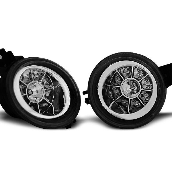 Комплект тунинг LED мигачи за VW Lupo 1998-2005 с хром основа ляв + десен