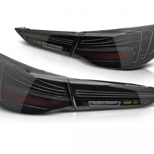 Комплект LED стопове за BMW серия 4 G22 купе, G23 кабрио след 2020 година, с опушена основа, ляв и десен