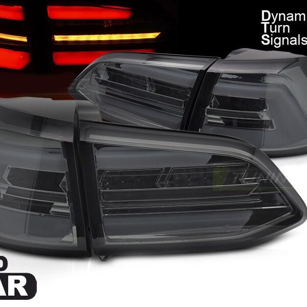 Комплект LED стопове за Volkswagen Golf VII комби 2013-2017, с опушена основа, ляв и десен