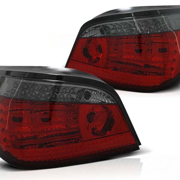 Комплект тунинг LED стопове за BMW серия 5 E60 07.2003-2007 червено/опушени , ляв и десен