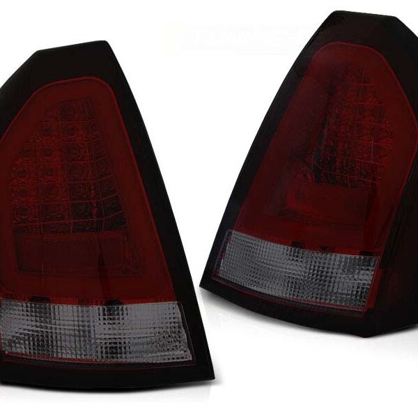 Комплект тунинг LED стопове за Chrysler 300C 2005-2008 червено/опушени , ляв и десен