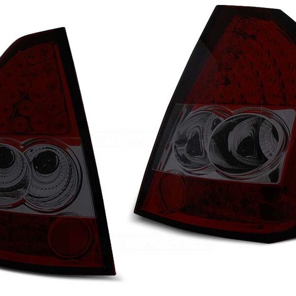 Комплект тунинг LED стопове за Chrysler 300C/300 2009-2010 червено/опушени , ляв и десен