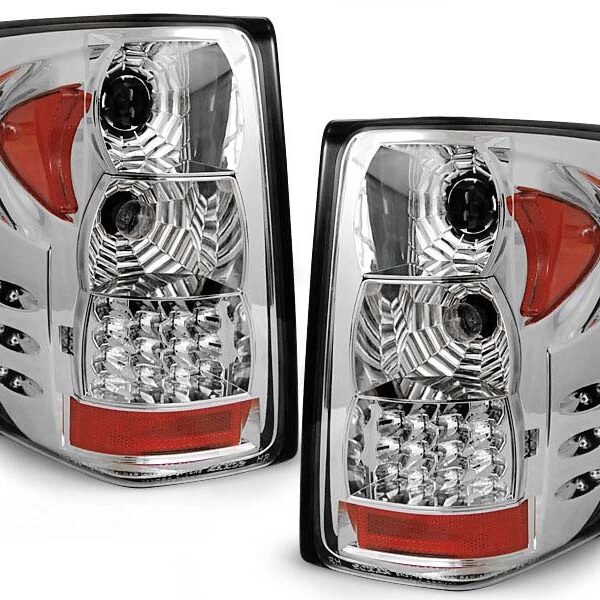 Комплект тунинг LED стопове за Jeep Grand Cherokee 1999-05.2005 с бяла основа , ляв и десен