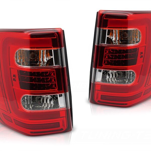 Комплект тунинг LED стопове за Jeep Grand Cherokee 1999-2005 червени , ляв и десен