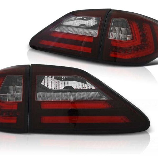 Комплект тунинг LED стопове за Lexus RX III 350 2009-2012 червено/бели , ляв и десен