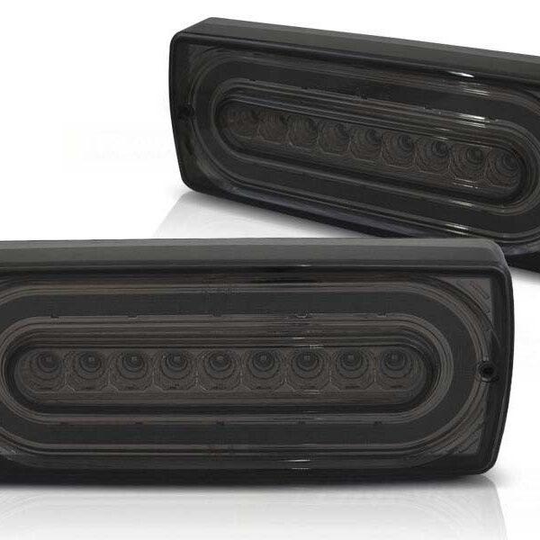 Комплект тунинг LED стопове за Mercedes G класа W463 1990-2018 опушени , ляв и десен