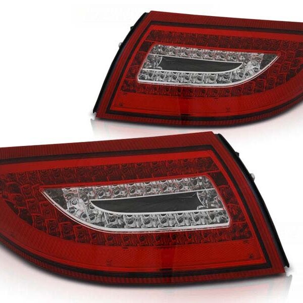Комплект тунинг LED стопове за Porsche 911 996 1999-2004 червено/бели , ляв и десен
