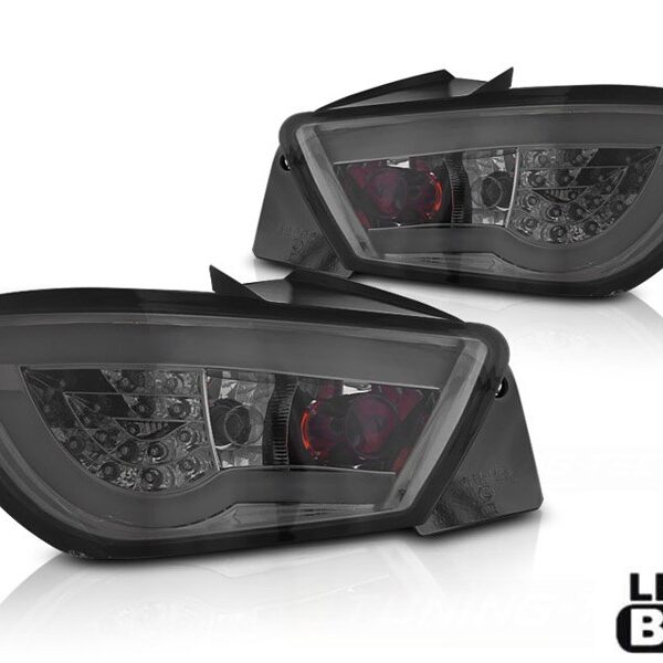 Комплект тунинг LED стопове за Seat Ibiza 2008-2012 опушени, ляв и десен