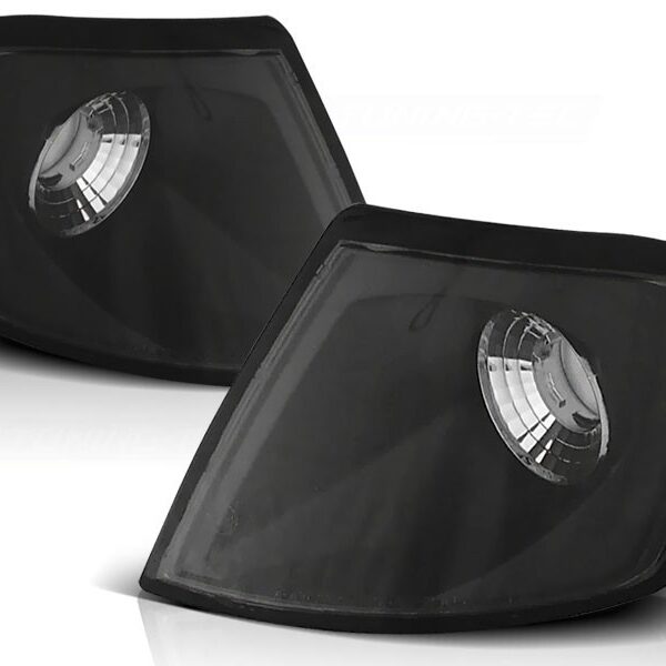 Комплект тунинг мигачи към фара за Audi A3 8L 1996-2000 с черна основа ляв + десен