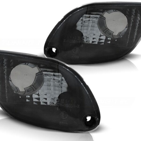 Комплект тунинг мигачи към фара за Ford Focus 1998-2001 опушени ляв + десен