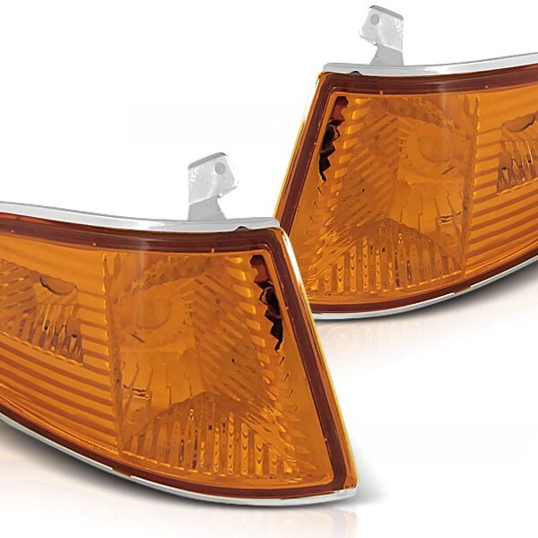 Комплект тунинг мигачи към фара за Honda CRX 1990-1992 оранжеви ляв + десен