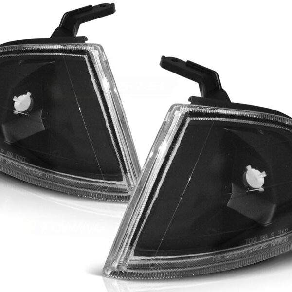 Комплект тунинг мигачи към фара за Honda Prelude 1992-1997 опушени ляв + десен