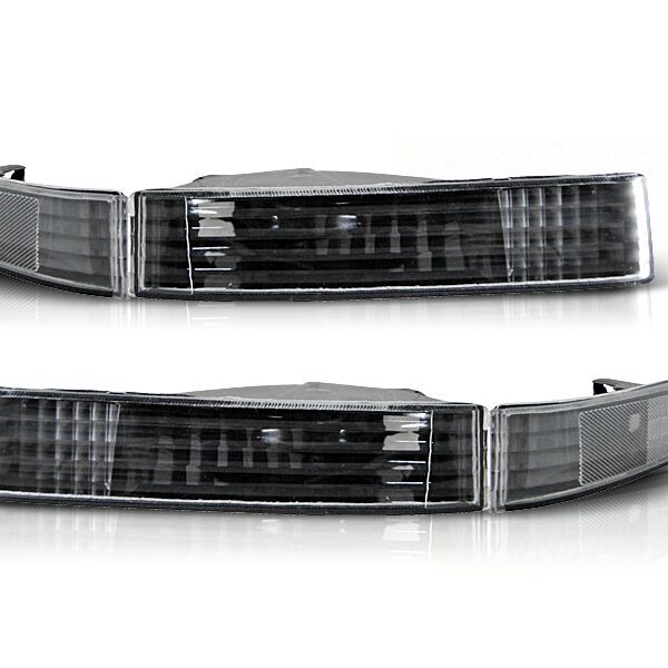 Комплект тунинг мигачи към фара за Honda Prelude 1992-1997 с черна основа ляв + десен