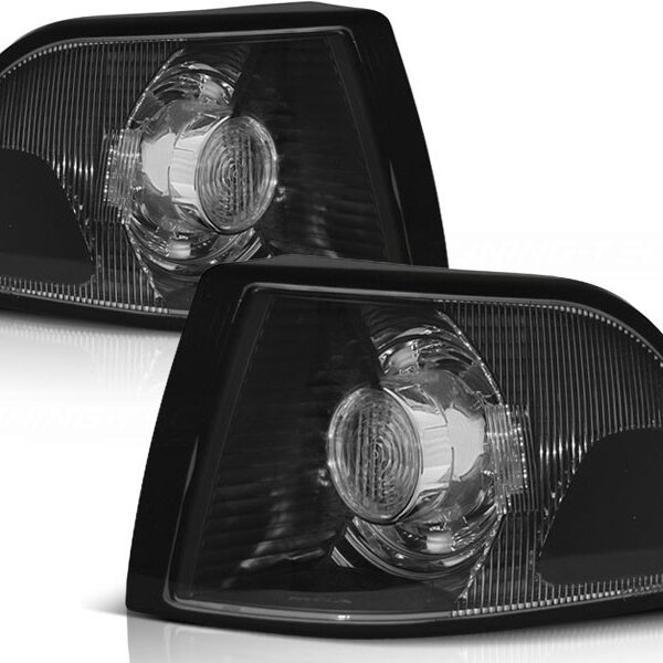 Комплект тунинг мигачи към фара за Volvo S70/V70/C70 1996-1999 с черна основа ляв + десен
