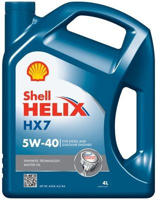 SHELL HELIX HX7 5W40 SP A3/B4  4L