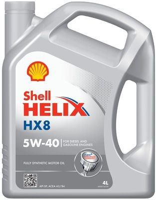 SHELL HELIX HX8 5W40 SP 4L