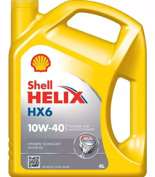 SHELL HELIX HX6 10W40 SN+ A3B4 4L