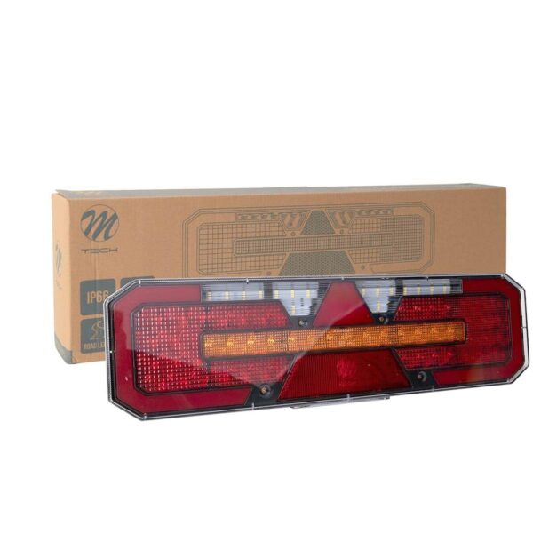 Десен LED универсален стоп M-tech 12-24V, ECE 92, размер 463x132x60 mm