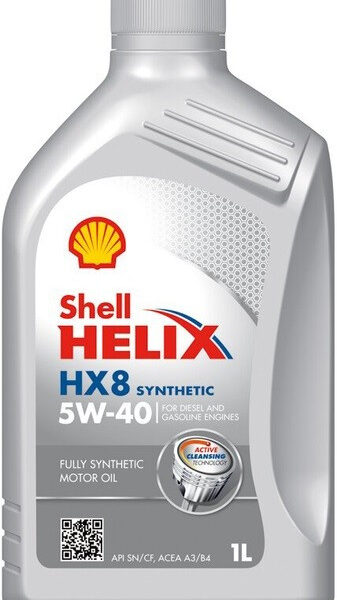 SHELL HELIX HX8 5W40 SP 1L