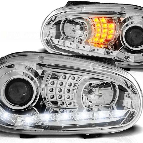 Комплект тунинг фарове за VW GOLF 4 09.1997-09.2003 , ляв и десен