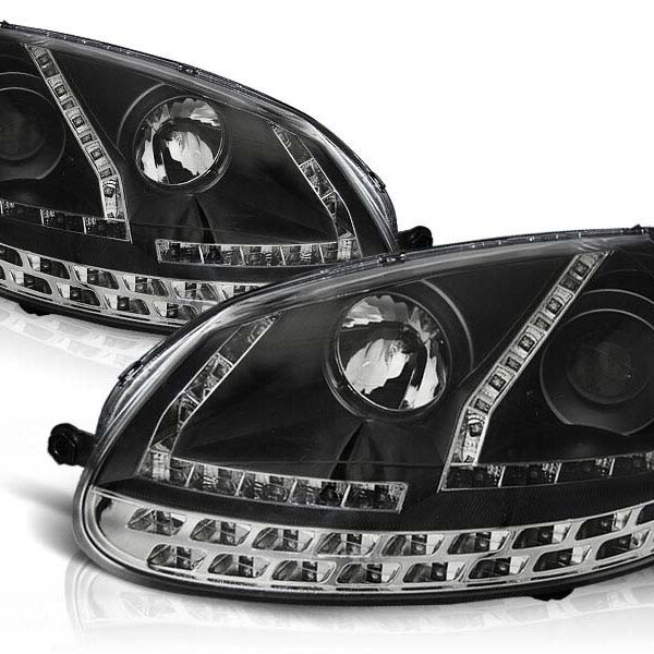 Комплект тунинг фарове за VW GOLF 5 2003-2008 , ляв и десен