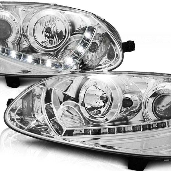 Комплект тунинг фарове за VW GOLF 5 2003-2008 , ляв и десен
