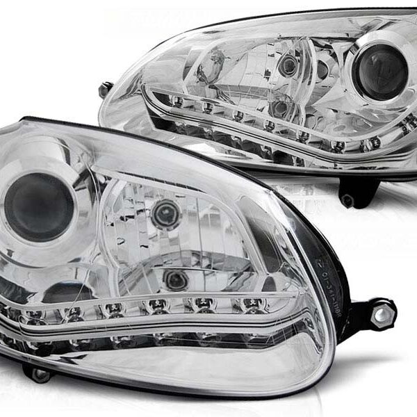 Комплект тунинг ксенонови фарове за VW GOLF 5 2003-2008 , ляв и десен