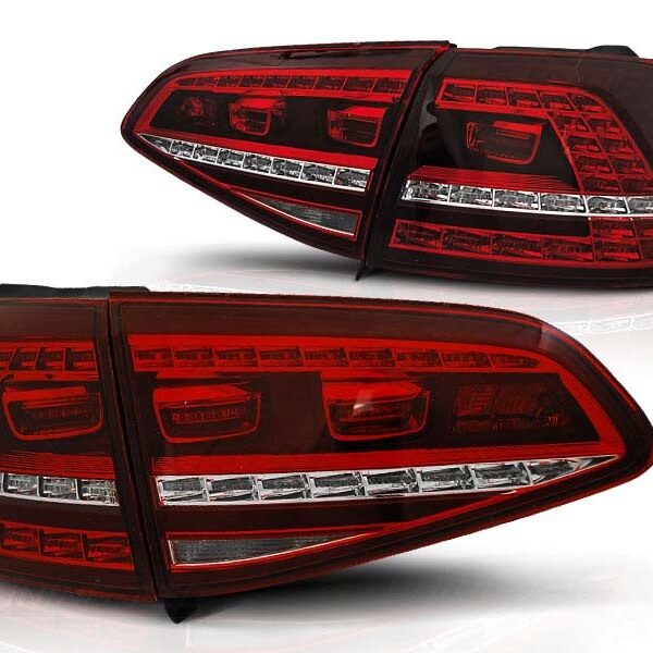 Комплект тунинг LED стопове за Volkswagen GOLF 7 2013- хечбек, версия без фабрични led стопове , ляв и десен