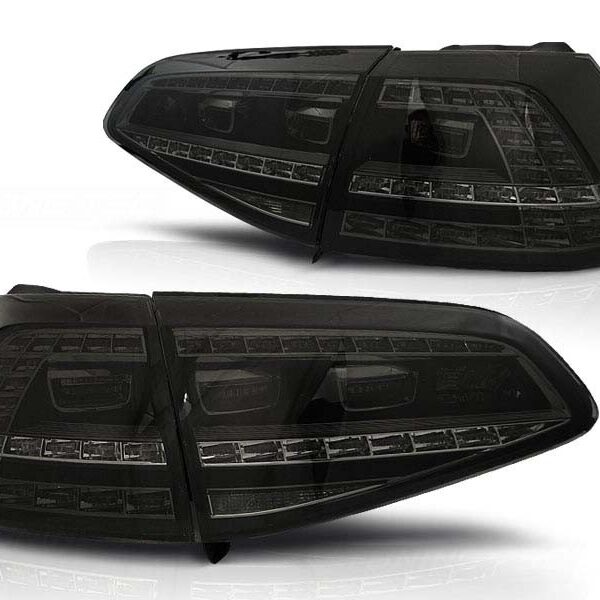 Комплект тунинг LED стопове за Volkswagen GOLF 7 2013- хечбек, версия без фабрични led стопове , ляв и десен