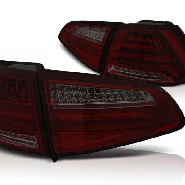 Комплект тунинг LED стопове за Volkswagen GOLF 7 2013- хечбек, версия без фабрични led стопове , ляв и десен