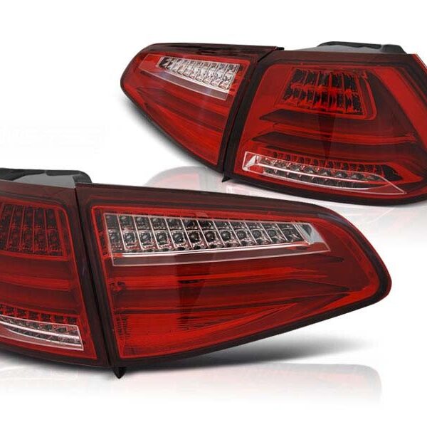 Комплект тунинг LED стопове за Volkswagen GOLF 7 2013- хечбек, версия без фабрични led стопове , ляв и десен