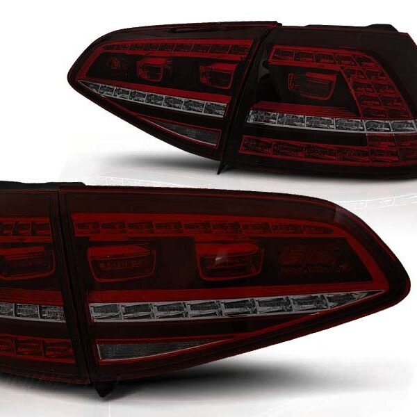 Комплект тунинг LED стопове за Volkswagen GOLF 7 2013- хечбек, версия без фабрични led стопове , ляв и десен